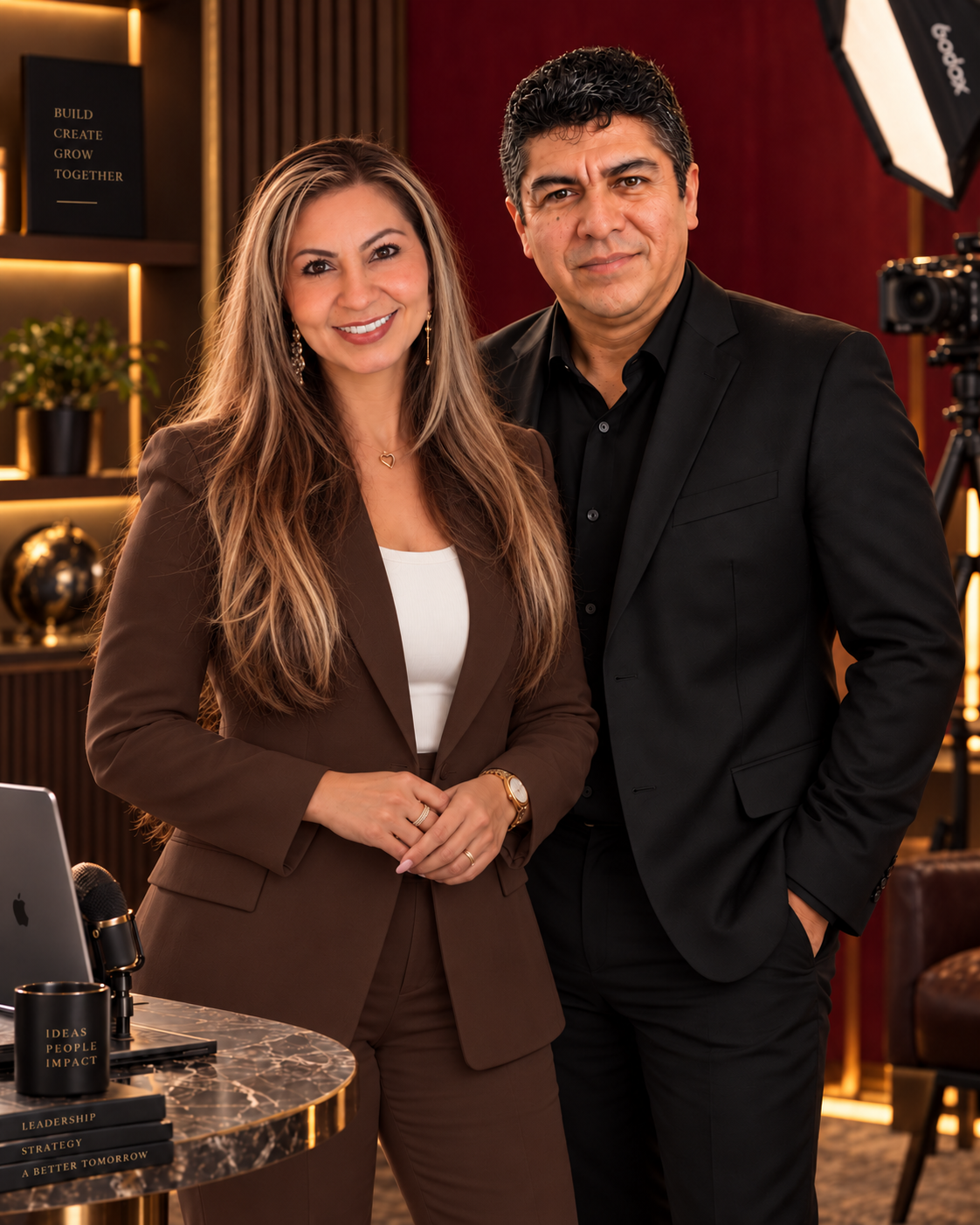 Salvador y María, fundadores de Sistema Nivolution